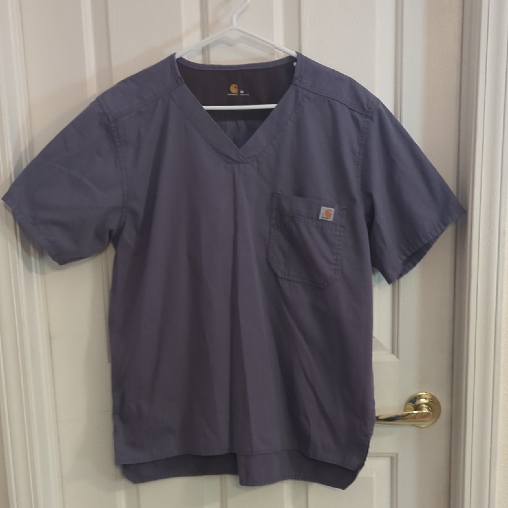 Carhartt Unisex Short Sleeve V-Neck Shirt - Dark Gray